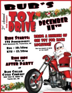 Dec 11 - Bub's Ride Toy Drive