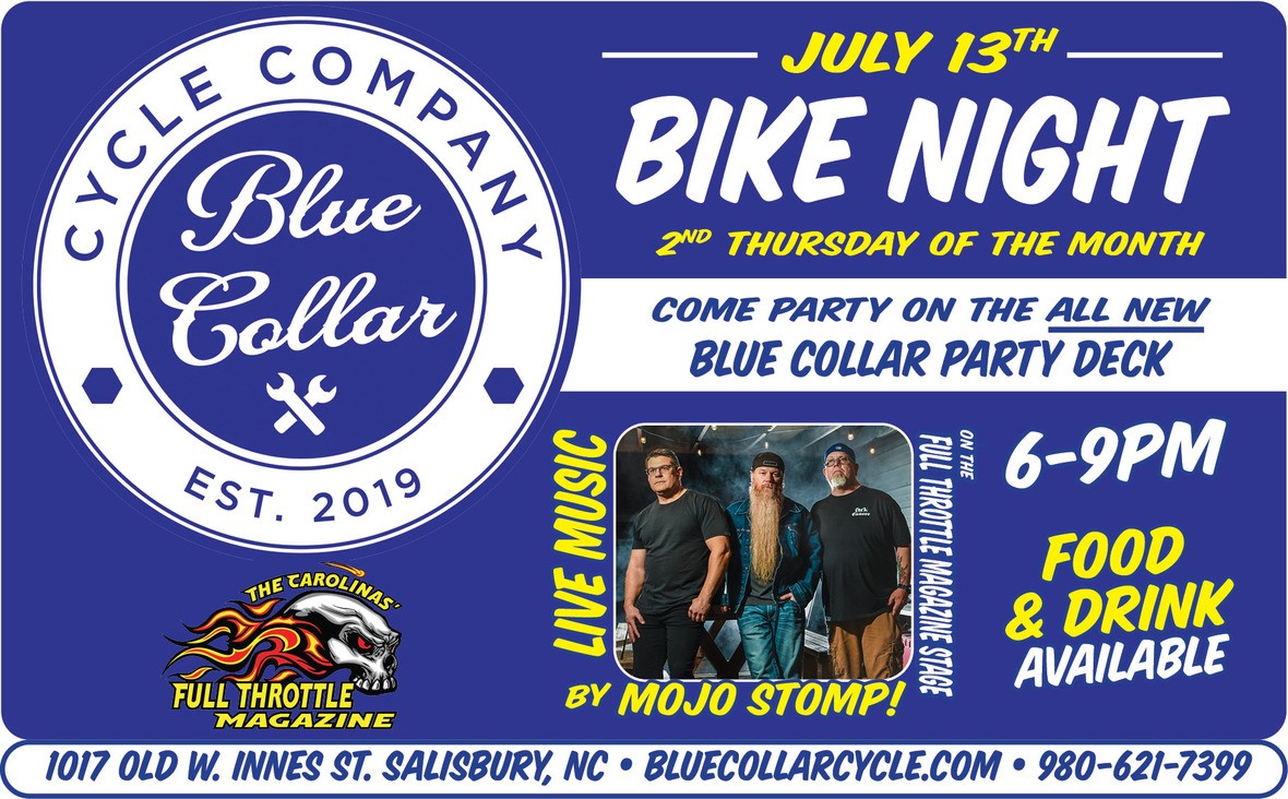 July Blue Collar Bike Night