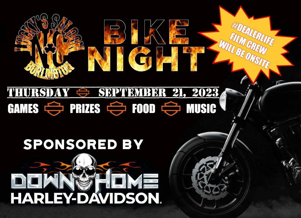 Lucky's Bike Night | Burlington NC