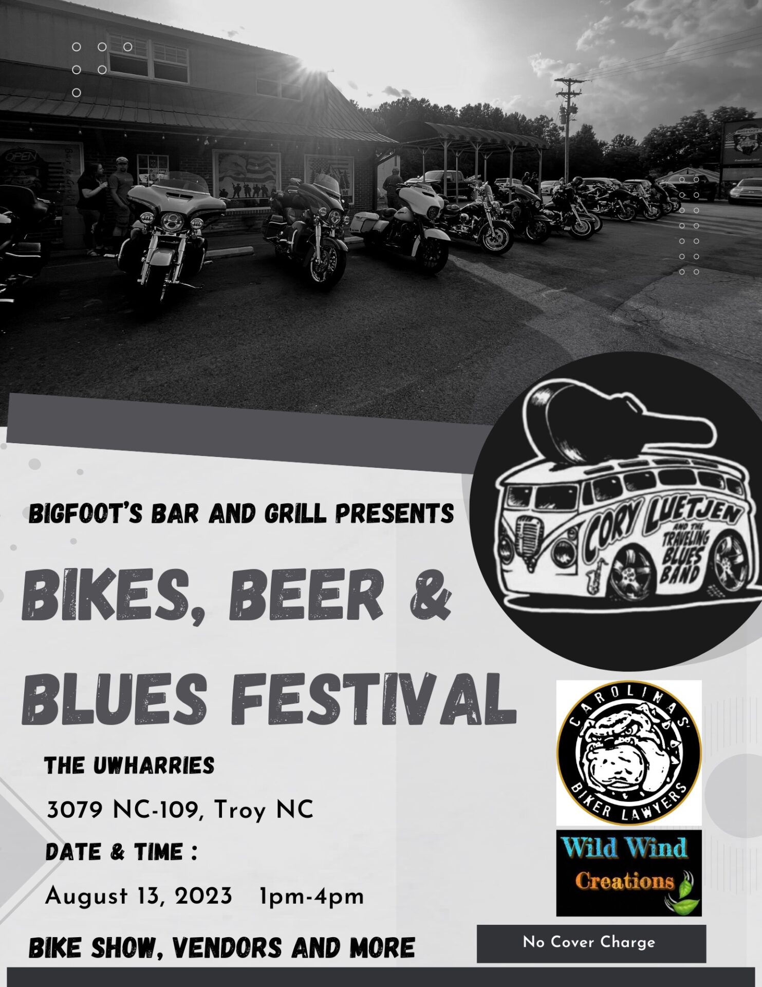 Bikes, Beer and Blues Festival at Bigfoots
