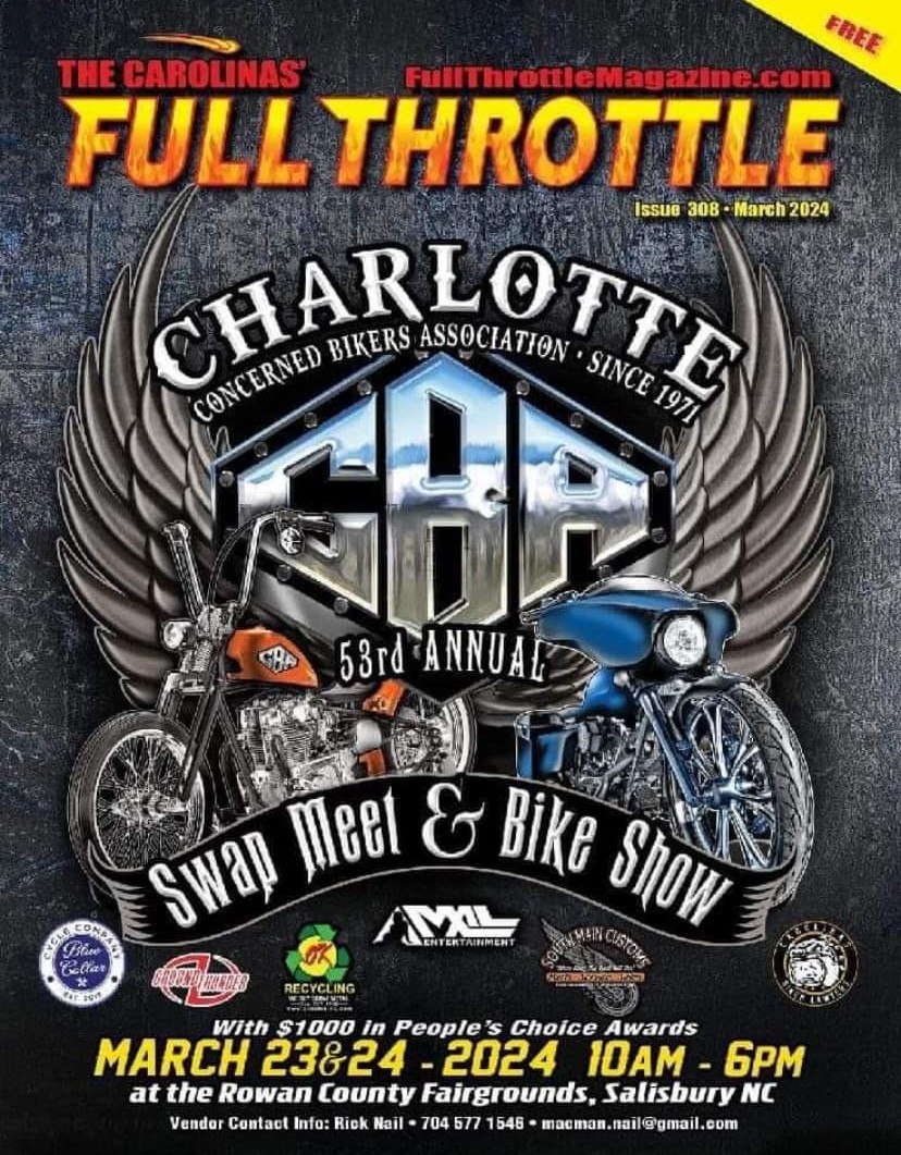 52nd Annual Charlotte CBA Swap Meet and Bike Show