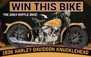 Win this Bike | 1936 Harley-Davidson Knucklehead