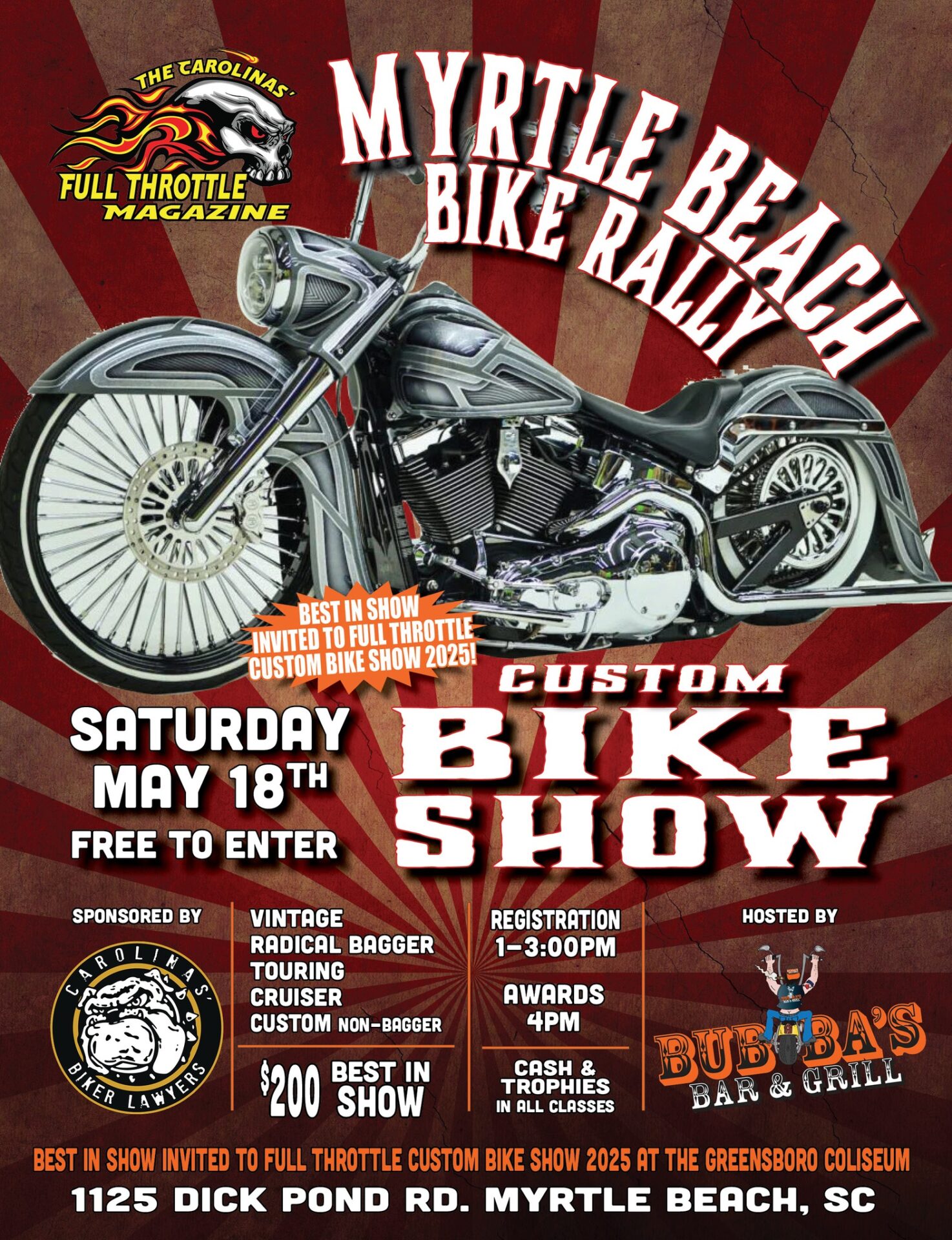 Myrtle Beach Bike Rally Custom Bike Show