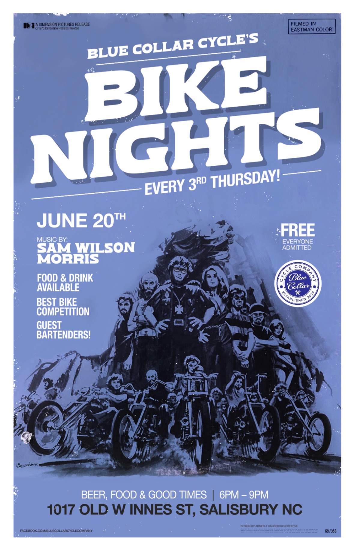 Blue Collar Bike Night | June 20