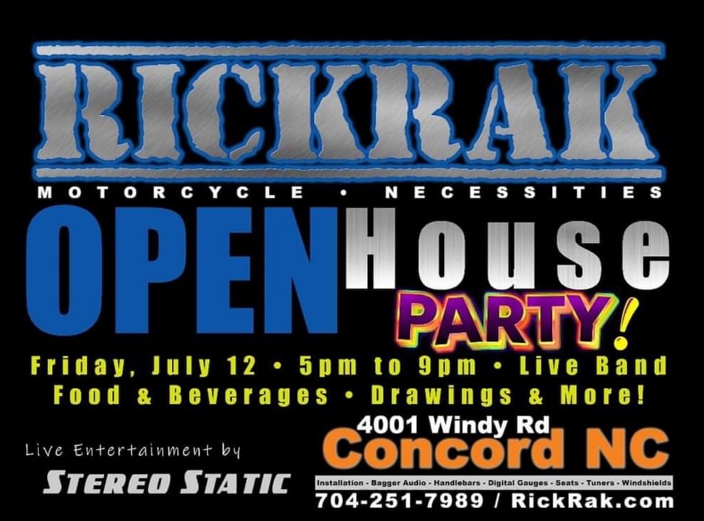 RickRak Open House | Concord NC