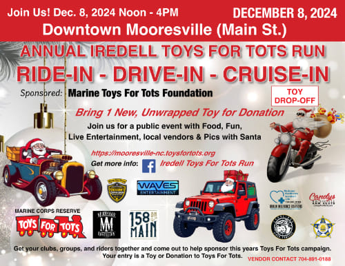 Iredell Toys for Tots Run | Mooresville NC