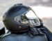 helmet and motorcycle